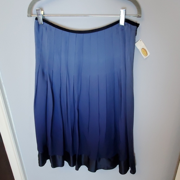 Pleated silk skirt - Picture 1 of 5